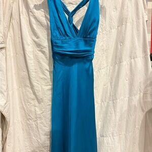 Nicole Miller Blue Maxi Dress